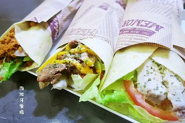 肉肉捲餅｜三重新開幕！超清爽捲餅～當早午餐吃超適合～當下午茶