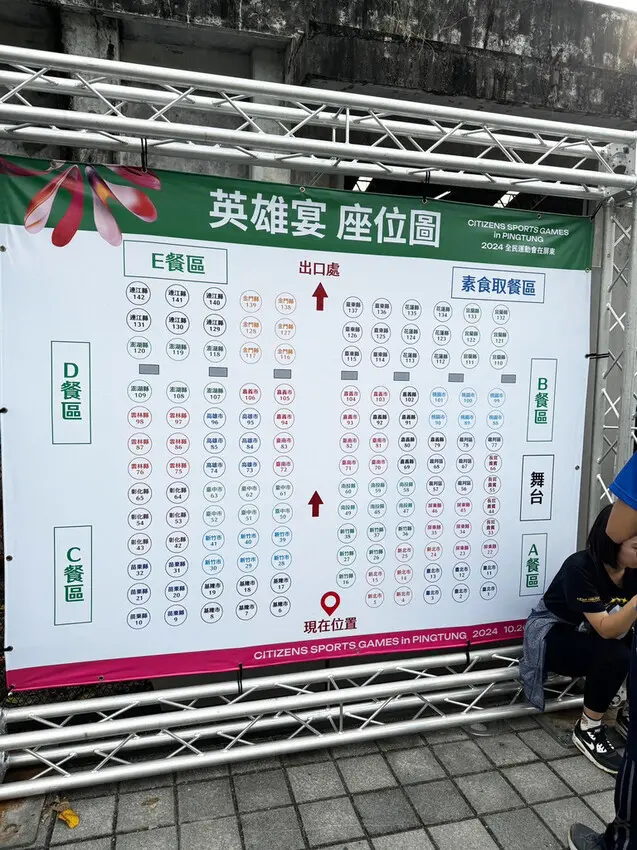 2024屏東全民運動會之英雄宴分享，出自潮州聞香閣宴會餐廳的