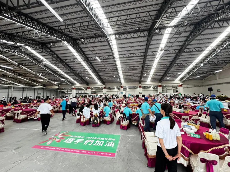 2024屏東全民運動會之英雄宴分享，出自潮州聞香閣宴會餐廳的