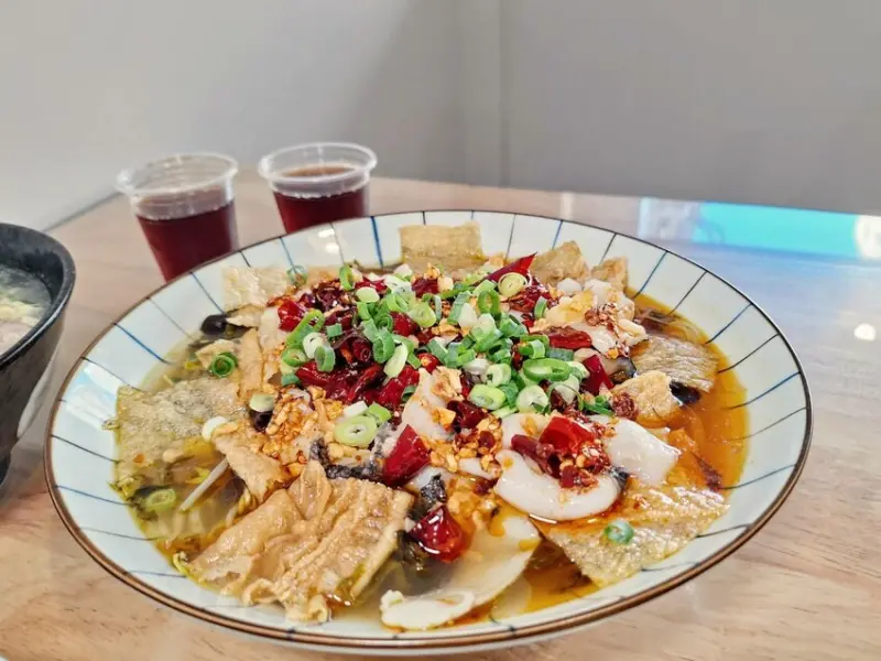 【美食】「璽小螺 螺螄粉 老壇酸菜魚」桃園螺螄粉推薦、桃園酸