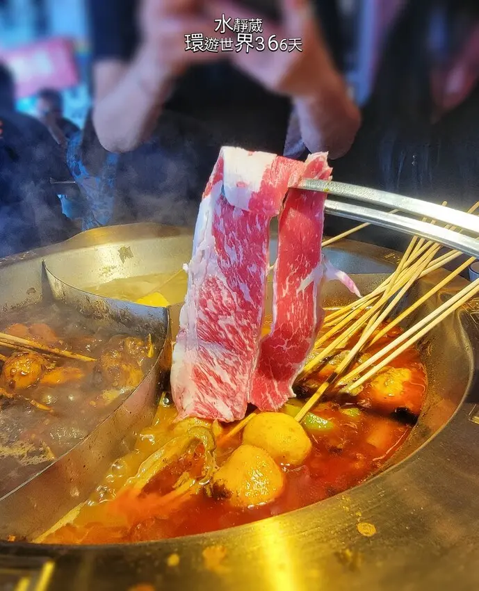 2024西門美食ABV Bar & Kitchen串串啤酒館西門店 麻辣火鍋✕麻辣串串✕重慶火鍋✕賓士鍋 凌晨3點宵夜歡聚餐酒館@水靜威還遊世界366天 (29)