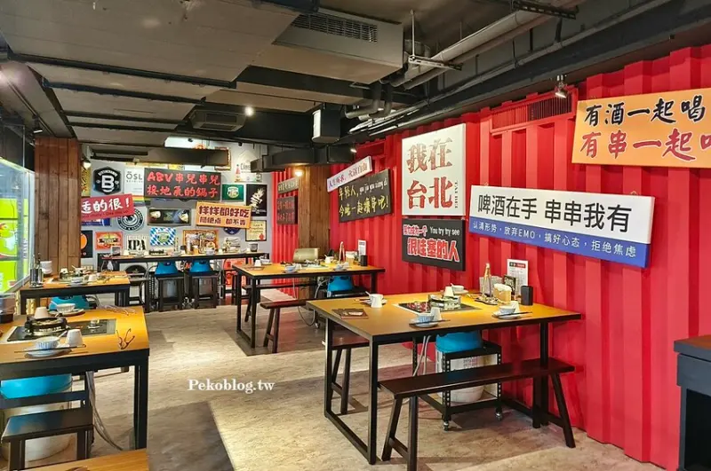 西門町火鍋,西門宵夜,ABV串串啤酒館,麻辣串串,串串火鍋,麻辣串串台北,串串啤酒館菜單,西門町美食 @PEKO の Simple Life