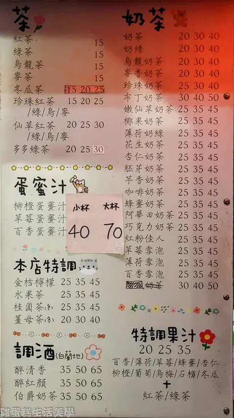 【新北食記】萬花筒飲料攤