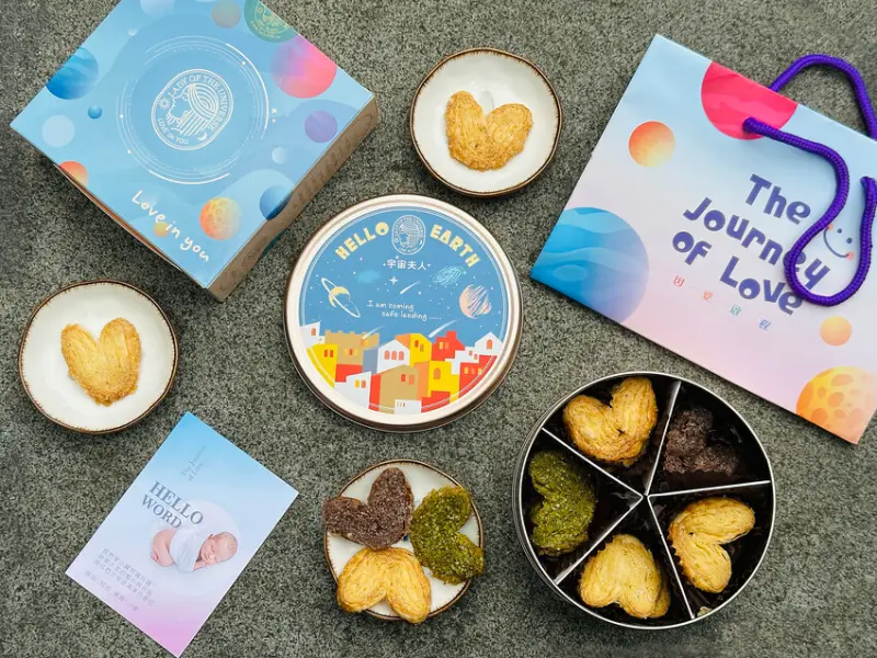 【宇宙夫人】桃園超人氣伴手禮，新生兒彌月禮盒推薦！經典原味、