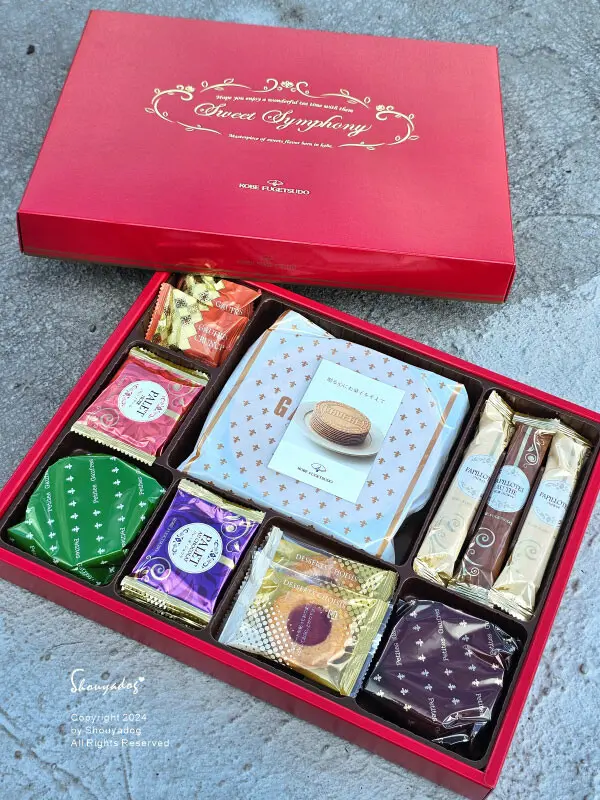 【2025新年伴手禮推薦】神戶風月堂 彌月喜餅禮盒分享 緋紅