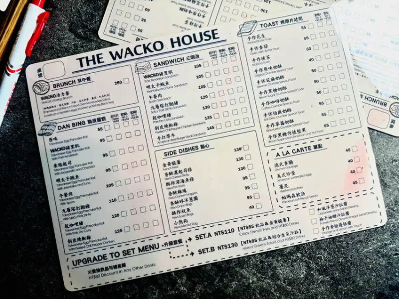 [台北-中正]台電大樓站神秘早午餐怪咖屋THE WACKO 