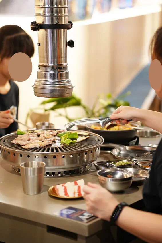 台中吃到飽推薦【肉夯夯韓式燒肉吃到飽】台灣豬原塊肉品/韓式鍋