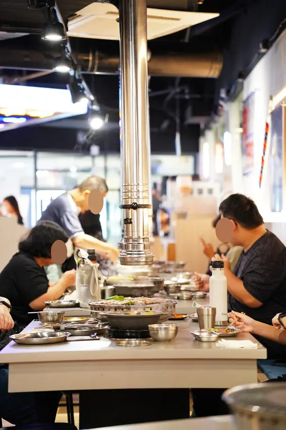 台中吃到飽推薦【肉夯夯韓式燒肉吃到飽】台灣豬原塊肉品/韓式鍋