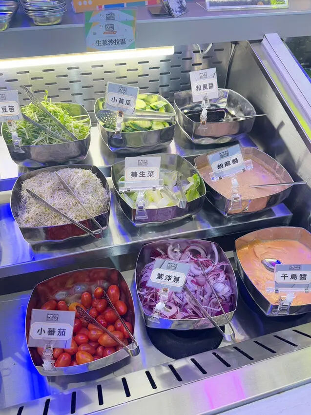 台中吃到飽推薦【肉夯夯韓式燒肉吃到飽】台灣豬原塊肉品/韓式鍋