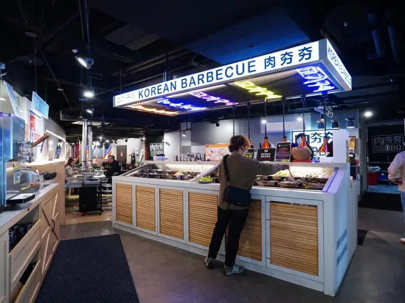 台中吃到飽推薦│肉夯夯韓式烤肉吃到飽│無紙鐵盤烤肉│享受最直