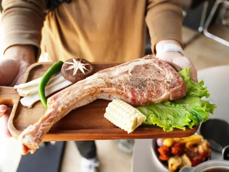 台中吃到飽推薦│肉夯夯韓式烤肉吃到飽│無紙鐵盤烤肉│享受最直