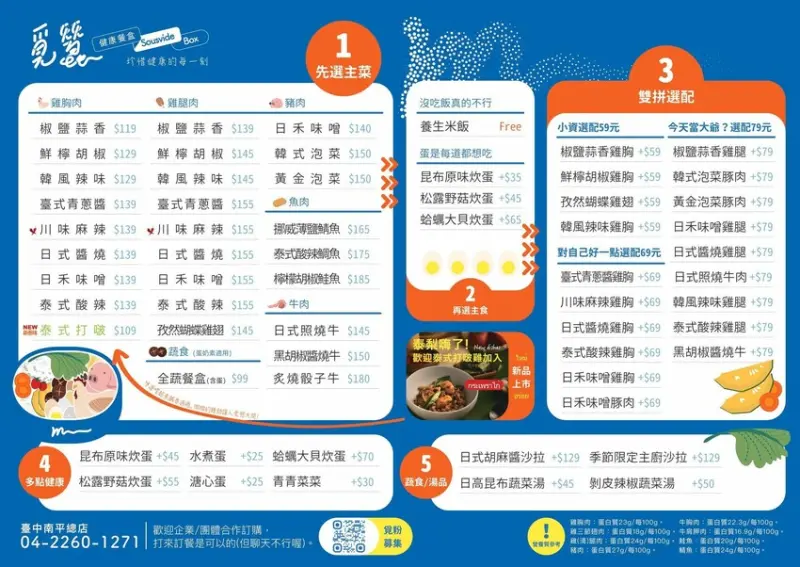 臺中東區新開幕｜健康餐盒｜覓蠶Meetzen．當天直送新鮮蔬