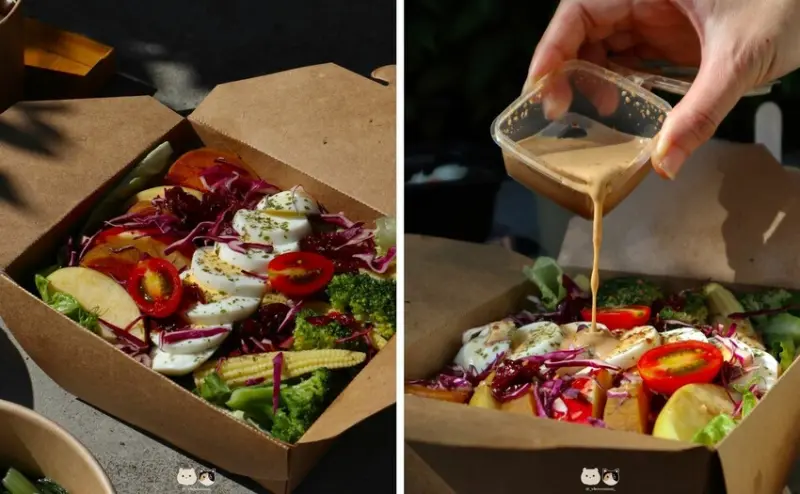 臺中東區新開幕｜健康餐盒｜覓蠶Meetzen．當天直送新鮮蔬