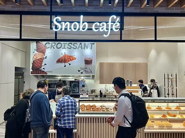 （台北下午茶）Snob café微風南山店～台北最強可頌開新