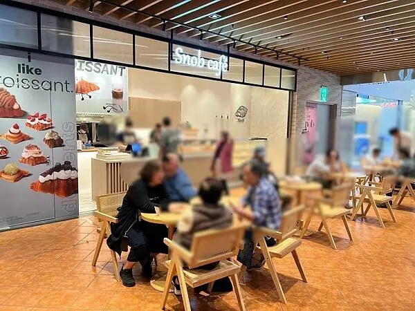（台北下午茶）Snob café微風南山店～台北最強可頌開新