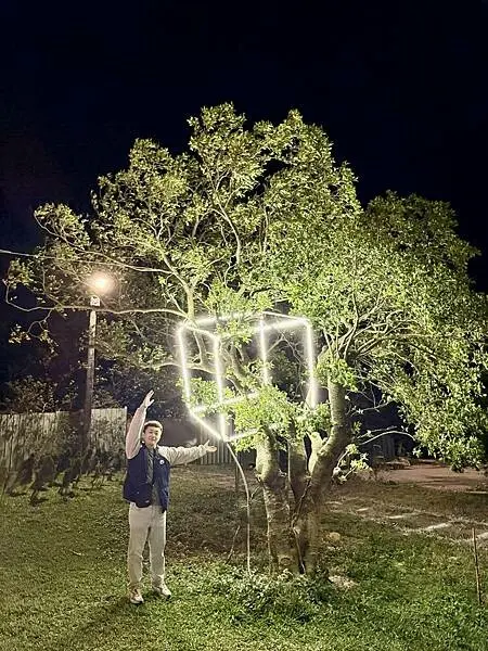 不用人擠人！桃園龍潭夜景新秘境，超放鬆「見山」約會首選