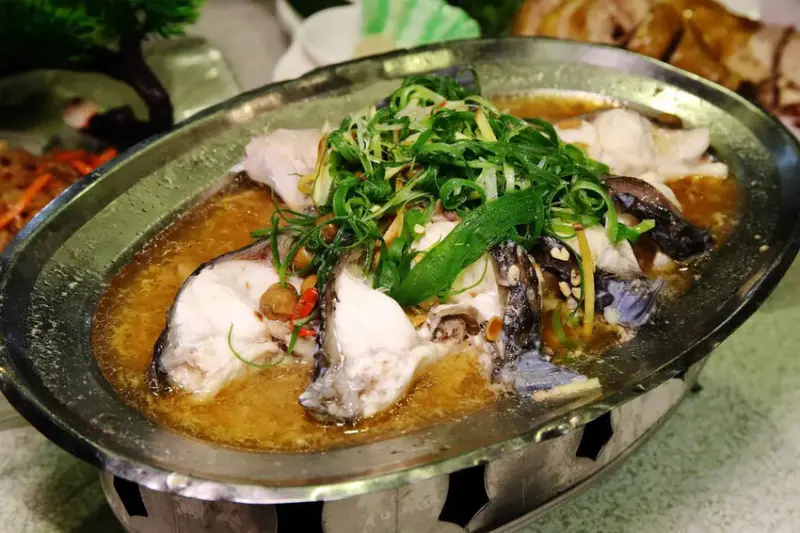 【石門活魚餐廳推薦】山霸王活魚餐廳，網友推薦30年老店，創意