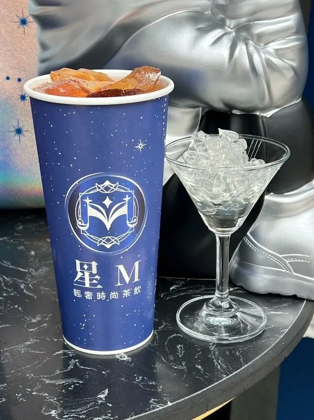 （桃園飲料）星Ｍ輕奢時尚茶飲～桃園新開幕飲料推薦！站前商圈購