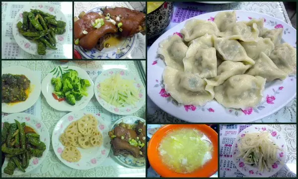 小菜多˙水餃多˙[安安小館]人客多        
      