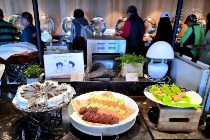 薆悅酒店:甜點區