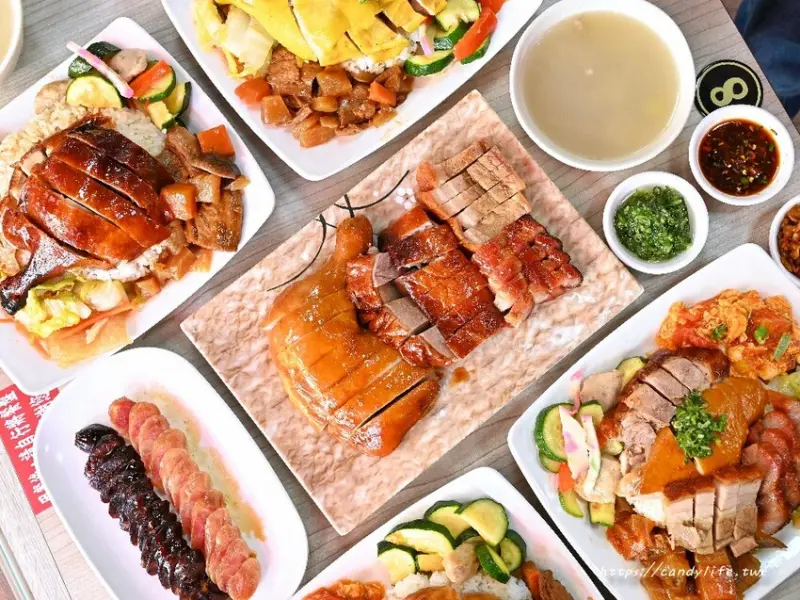 吉仕貳館｜台中人氣燒臘店進軍台中西屯！超狂四寶飯，料多到爆炸！ - 糖糖's 享食生活