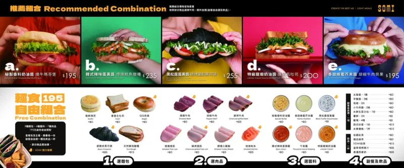 台中西區｜勤美綠園道新開幕！自由搭配可頌輕食餐盒｜SOMI 