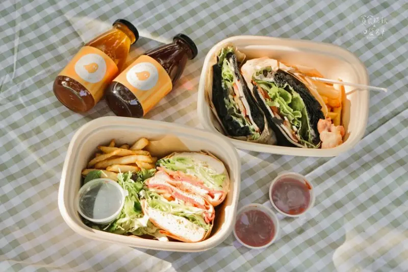 台中西區｜勤美綠園道新開幕！自由搭配可頌輕食餐盒｜SOMI 