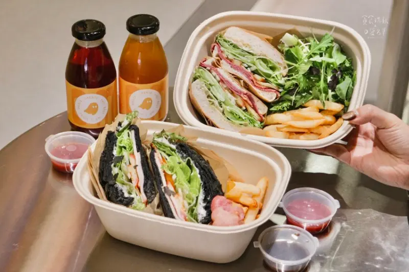 台中西區｜勤美綠園道新開幕！自由搭配可頌輕食餐盒｜SOMI 