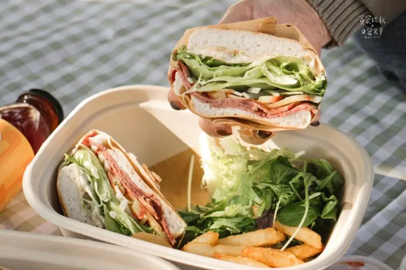 台中西區｜勤美綠園道新開幕！自由搭配可頌輕食餐盒｜SOMI 