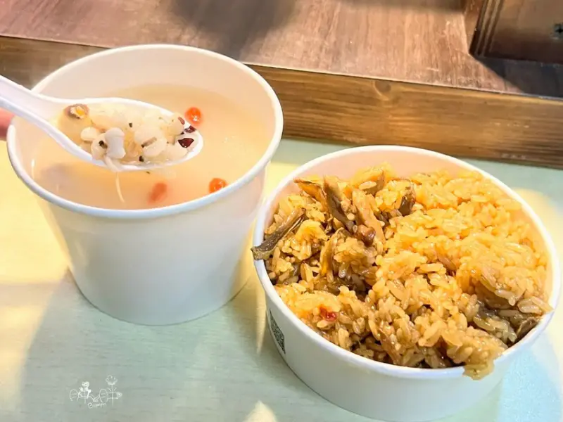 八德興仁夜市│職人手作麻油雞飯、四神湯