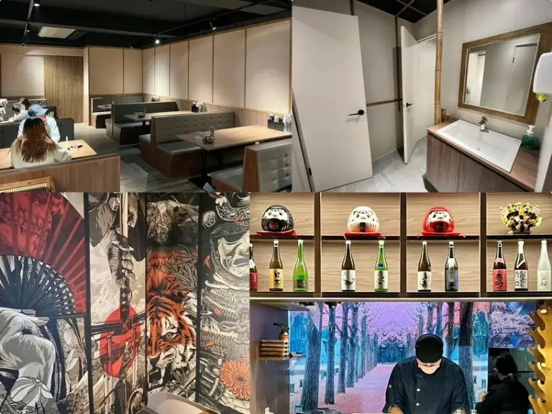 （府中美食）魚韻居酒屋板橋店～焦糖鮭魚壽司、松露牛小排、起司