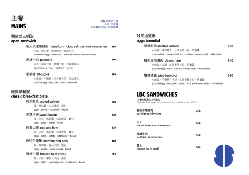 [ 台北美食 ]SBREAD-中山區雙連新開幕早午餐 班尼迪