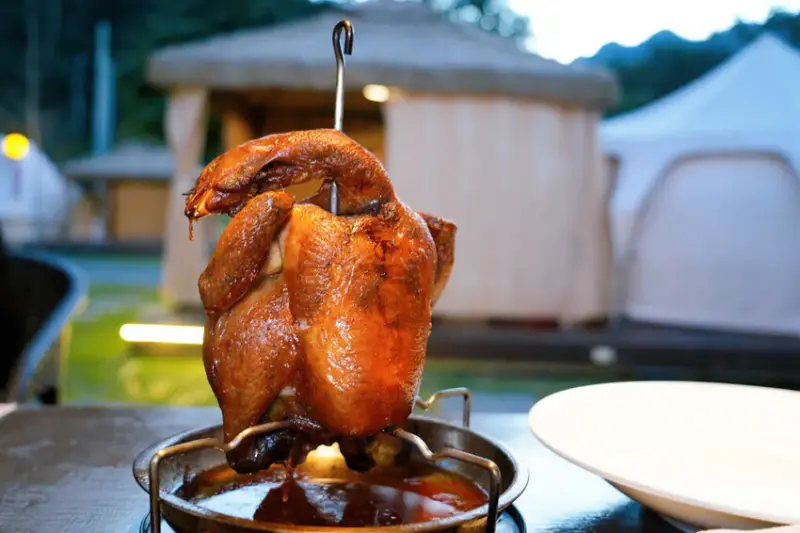 苗栗親子露營「一畝稻田露營區 」，免費搗麻糬、DIY棉花糖，