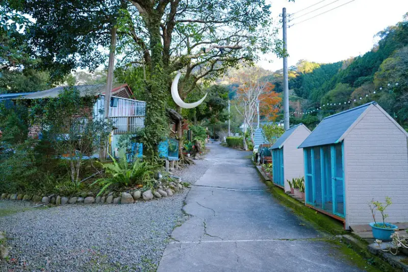 苗栗親子露營「一畝稻田露營區 」，免費搗麻糬、DIY棉花糖，