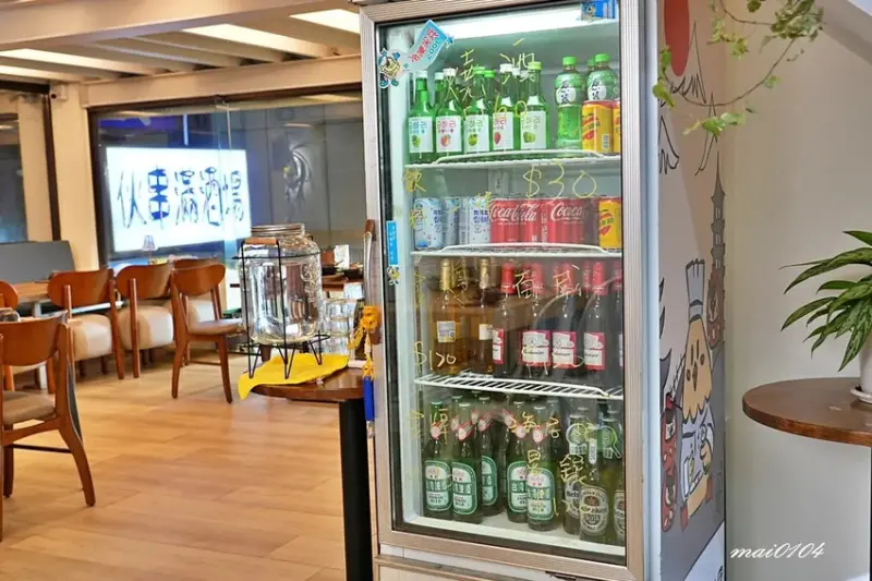 中壢居酒屋｜伙串滿酒場～喝啤酒聊天的好所在，連臭豆腐、炒飯、