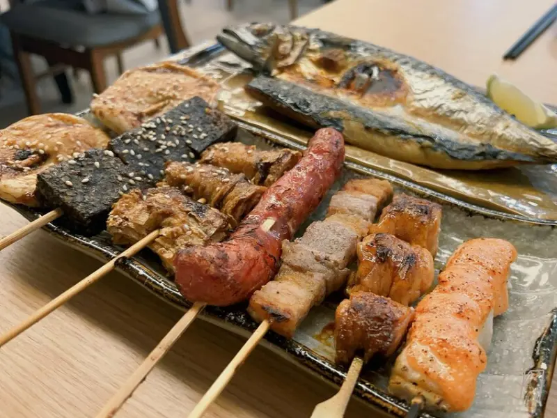 [ 桃園食記 ] 伙串滿酒場 串燒酒場 燒烤居酒屋 | 中壢