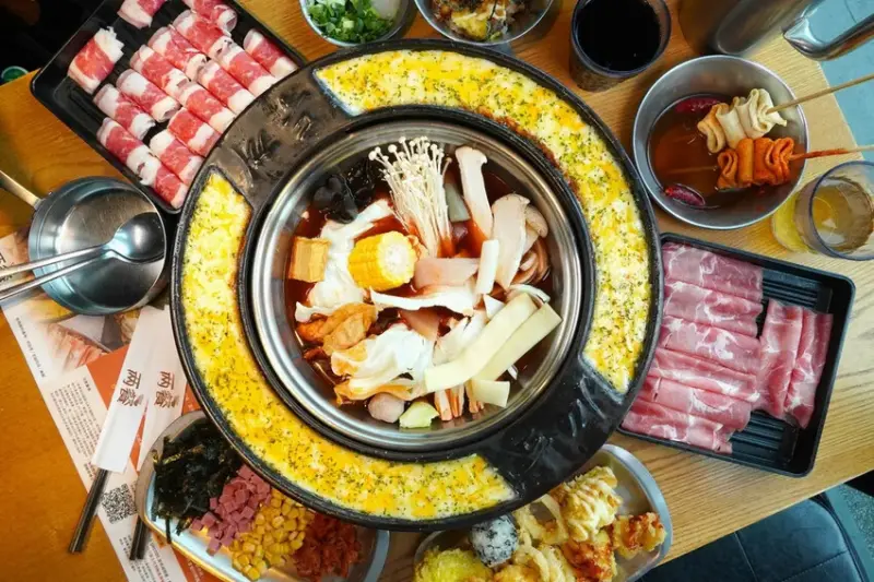 ｜兩餐두끼韓國年糕火鍋吃到飽