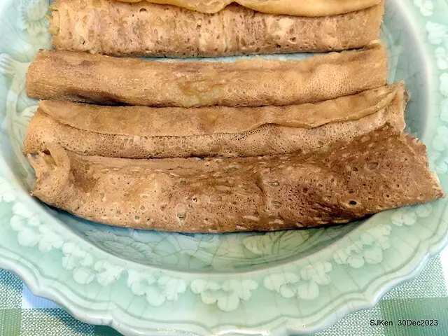 (高雄西子灣隧道口外美食日式古早味「蛋板捲」(Japanese egg roll ),