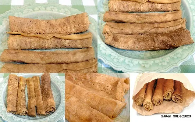 (高雄西子灣隧道口外美食日式古早味「蛋板捲」(Japanese egg roll ),