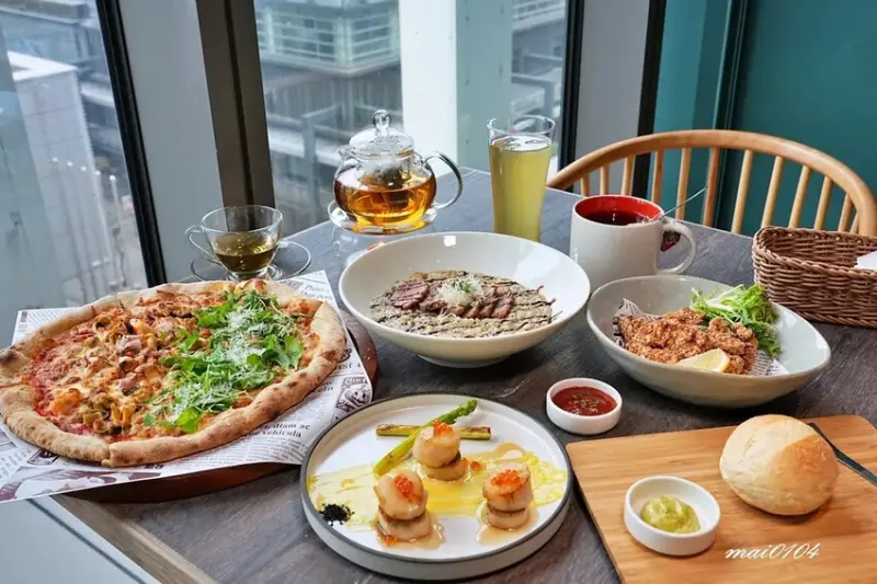台北信義美食｜默爾pasta&pizza～歡慶統一時代店新開