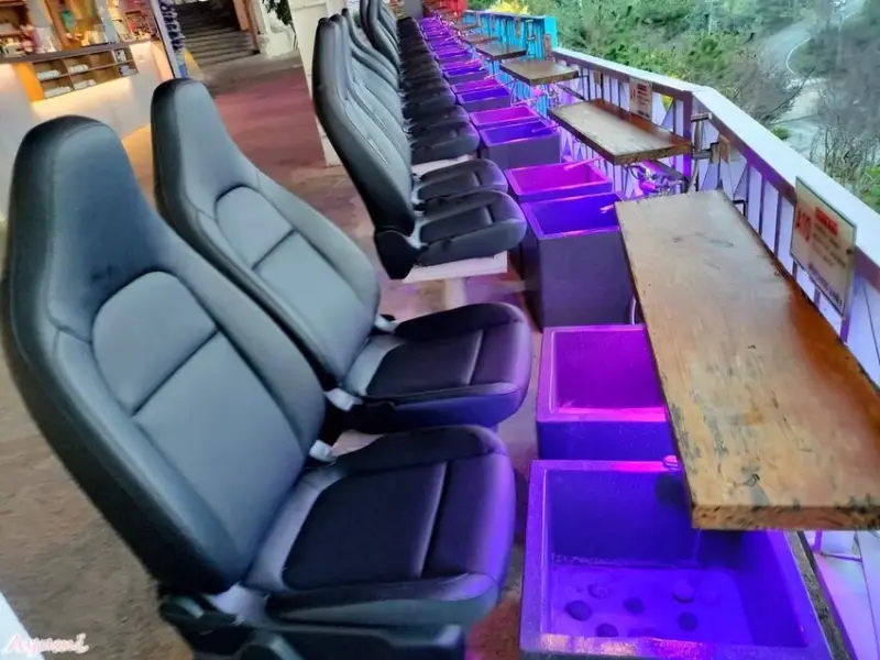 好星晴夜景泡腳咖啡廳/天冷泡腳還能吃火鍋看夜景真的好適合情侶