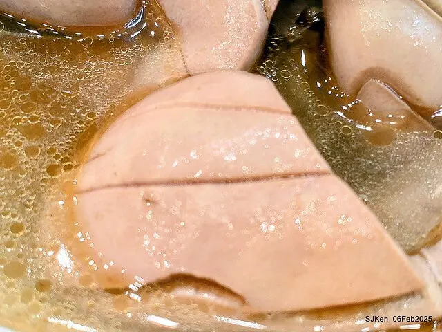 「萬華莊家班麻油雞玉成店」麻油腰只(Sesame oil kidney at WanHwa Sesame chicken shop)，Taipei, Taiwan, SJKen, Feb 6, 2025