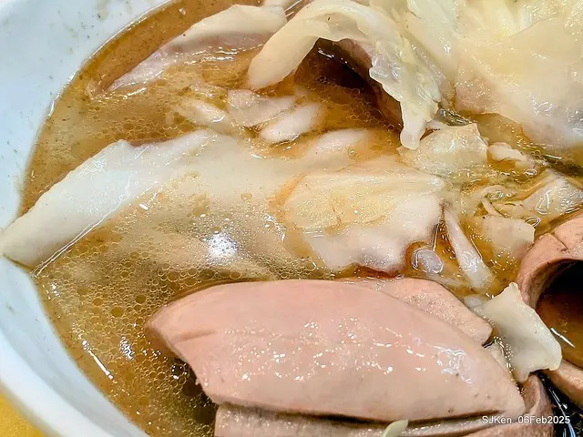 「萬華莊家班麻油雞玉成店」麻油腰只(Sesame oil kidney at WanHwa Sesame chicken shop)，Taipei, Taiwan, SJKen, Feb 6, 2025