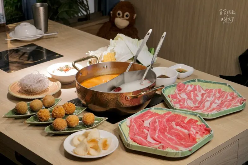 台中北區｜泰式南洋火鍋+鮮蔬鍋料自助吧、泰奶冰淇淋吃到飽，南