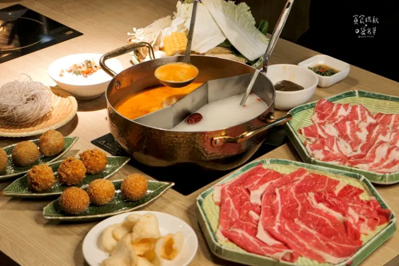 台中北區｜泰式南洋火鍋+鮮蔬鍋料自助吧、泰奶冰淇淋吃到飽，南