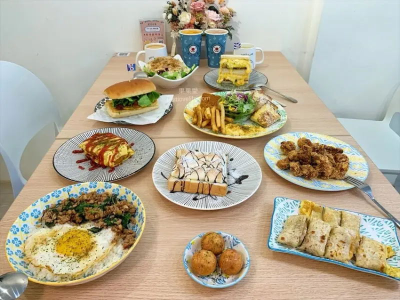 歐浮找餐-埔里中山店⟩埔里寵物友善早午餐店，用餐環境舒適，悠閒享用美味早午餐，開啟活力的一天 @果果愛Fruitlove