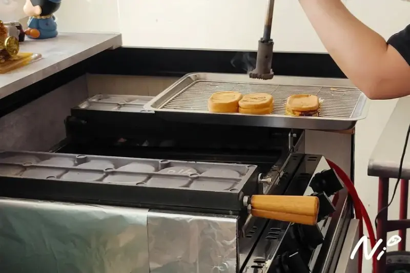 202503 高雄楠梓 薰の尾巴 雞蛋燒