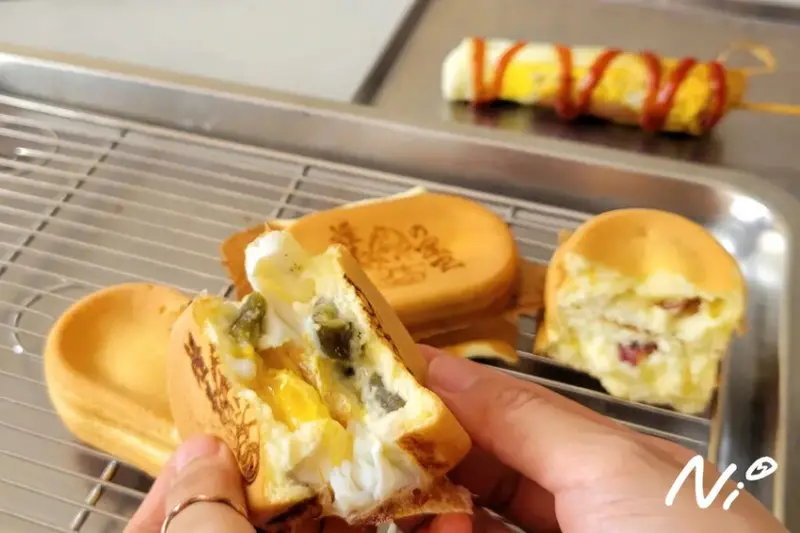 202503 高雄楠梓 薰の尾巴 雞蛋燒