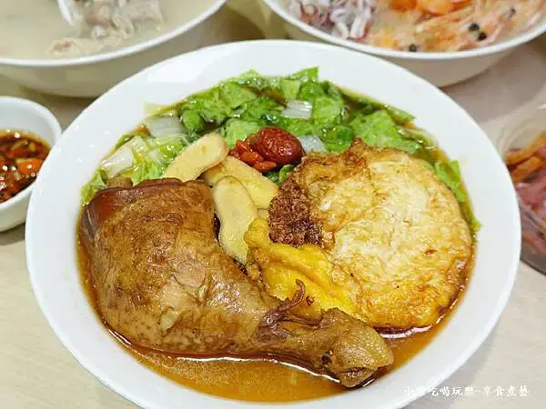 麻油雞腿細湯麵-豬一十五新北中和店.jpg