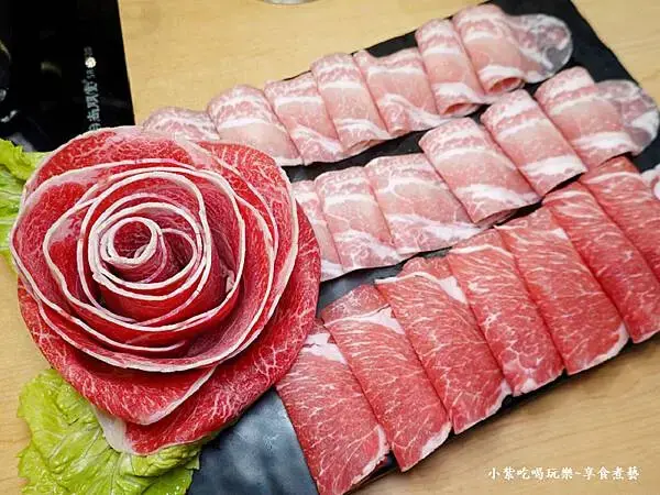 日本和牛、伊比利豬、板阪豬肉盤-鬼椒麻辣王火鍋烤串羅東旗艦店.jpg